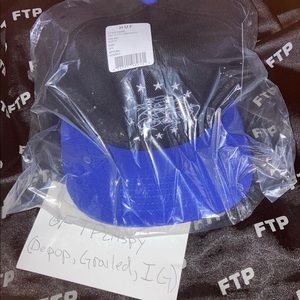 HUF x FTP BLACK & BLUE HAT
